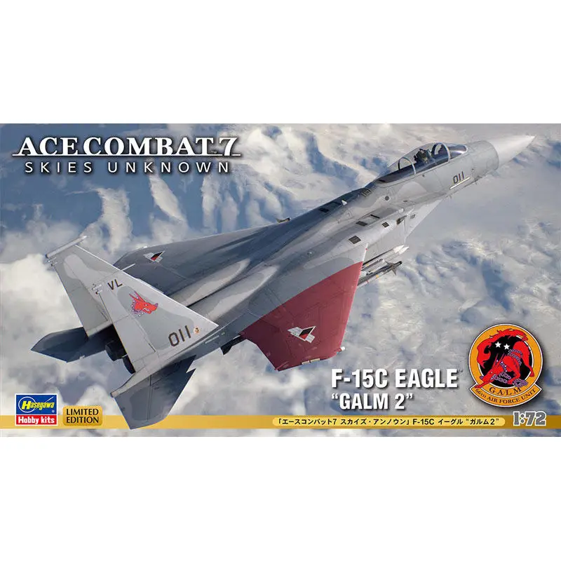 Фото Acecombat 7:Skies Неизвестный F-15C F-15C EAGLE «GALM2» 52423 Комплект Модель Сборка Модель №2