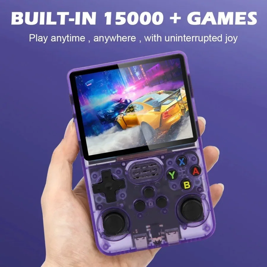Портативная портативная игровая консоль r36s arkos Retro с 64 ГБ и 128 3 5-дюймовым