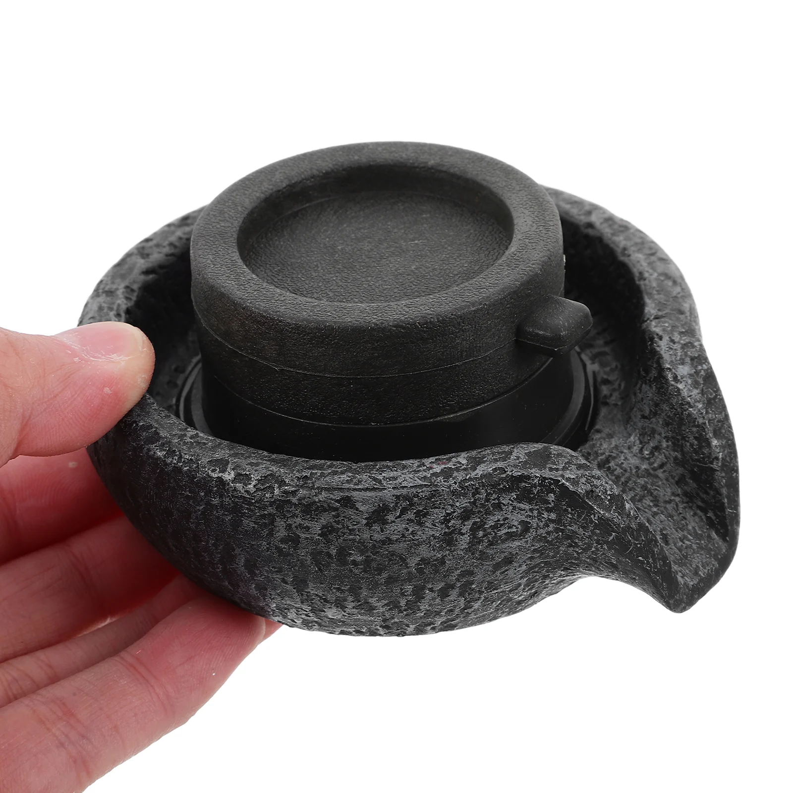 Рокарий фонтан настольная вода Крытый водопад уличные украшения садовая статуя