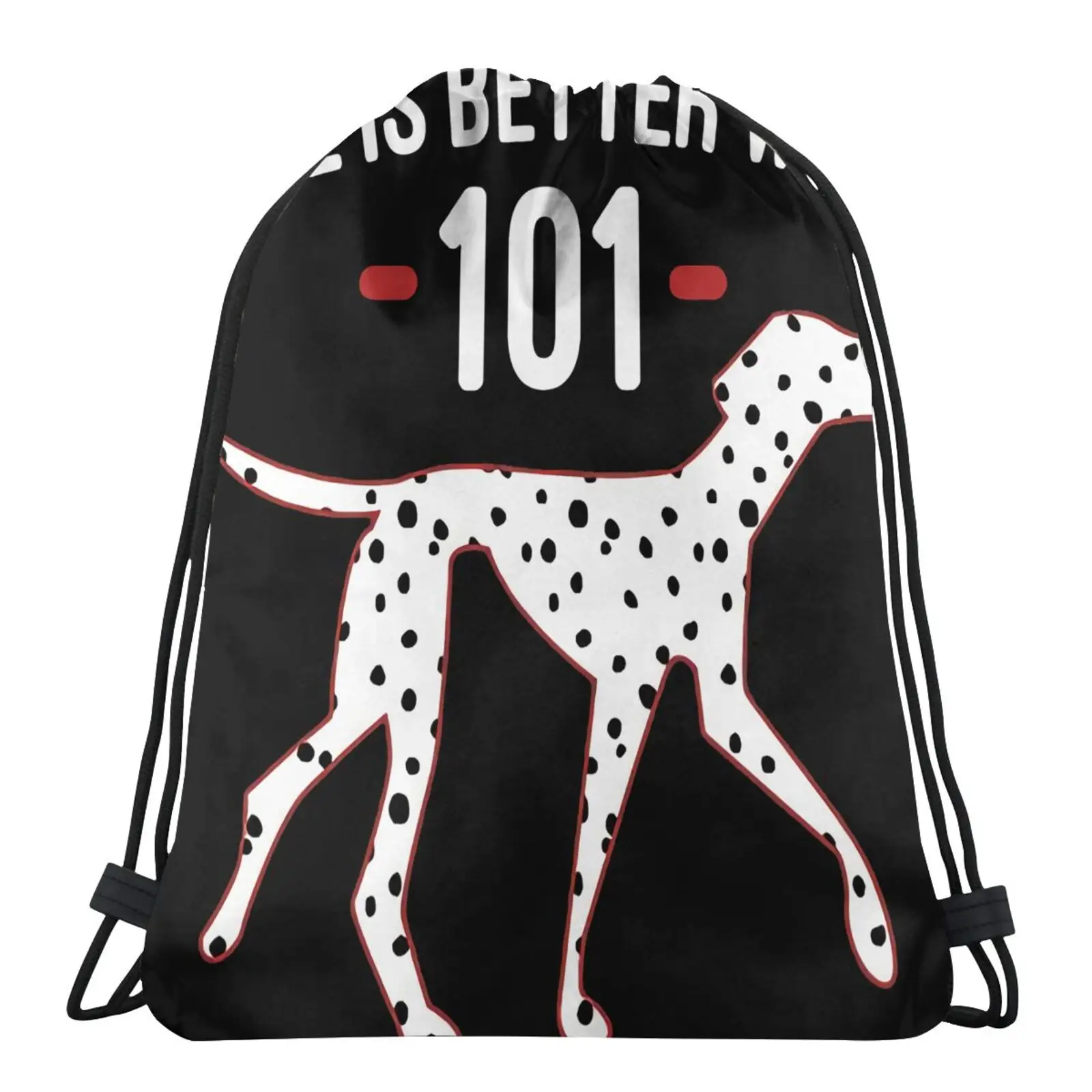 

101 Dalmatians Life Is With 101 Bag Bucket Bag Backpack Fabric Woman Bags Children's Backpack Drawing Bags Shoes Bag Bags-Bags