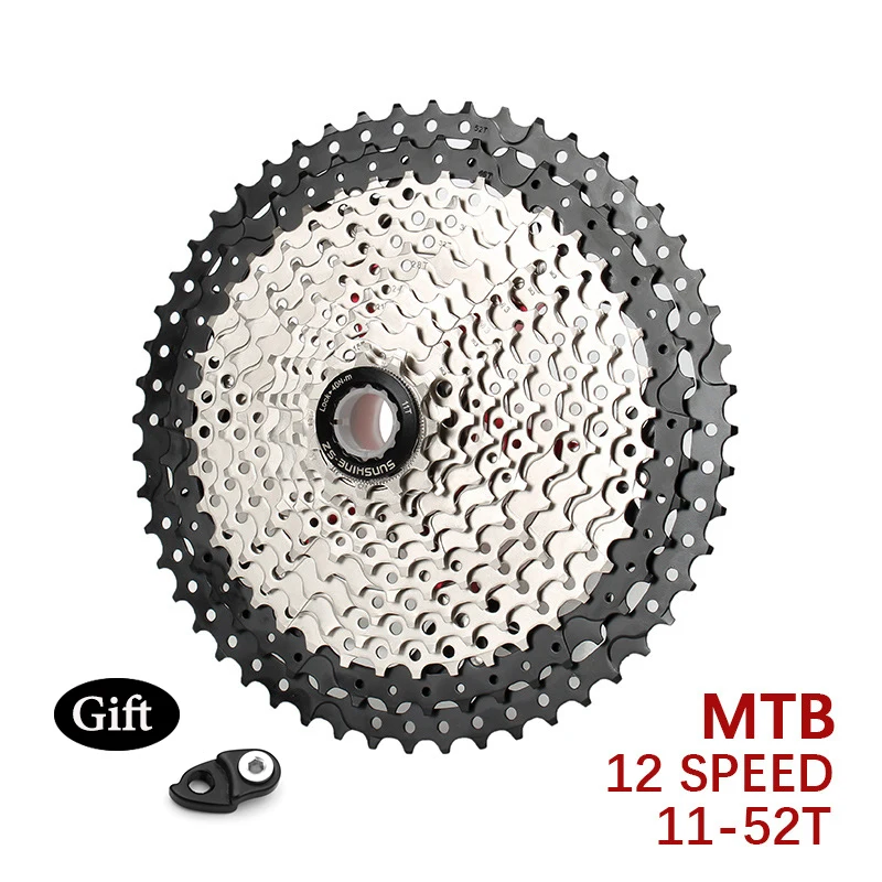 Система звездочек для горных велосипедов SUNSHINE 12 Speed Cassette cubo k7 12V 52T, аксессуары для MTB для Shimano Deore SRAM.