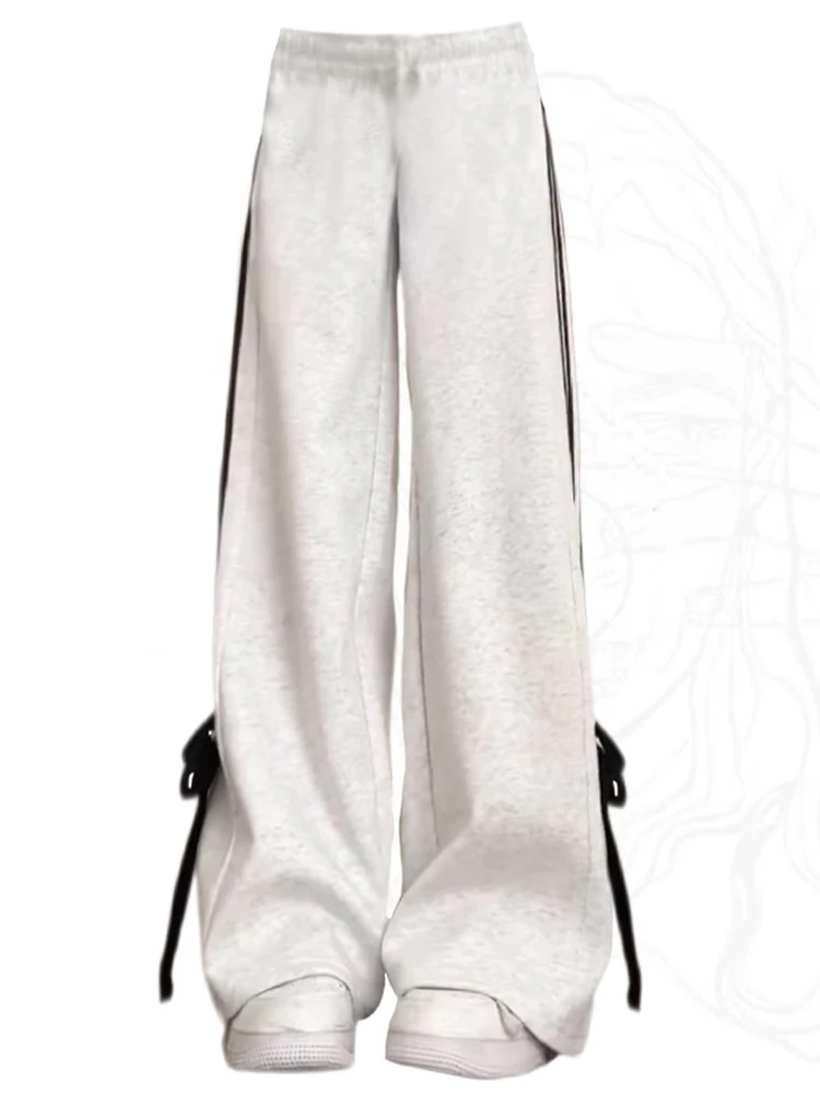 Женские Джоггеры в стиле Харадзюку осенне-зимние брюки-багги 1920-х годов длинные