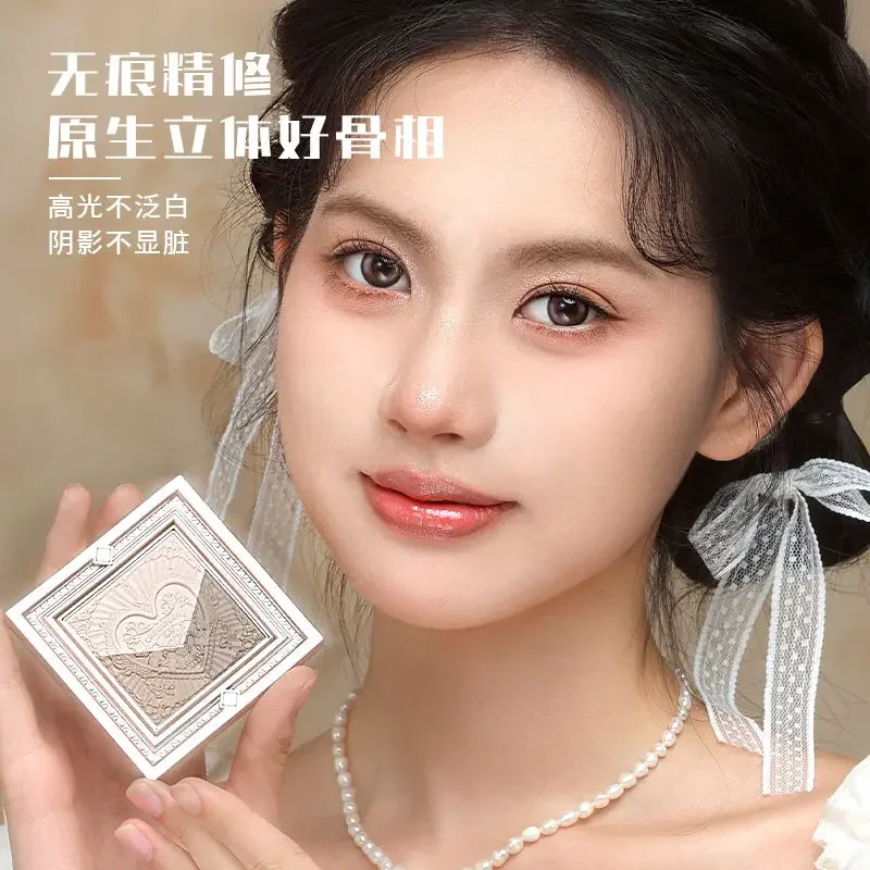 Палитра для мелирования и контурирования Cheerflor долговечная легко носить матовая