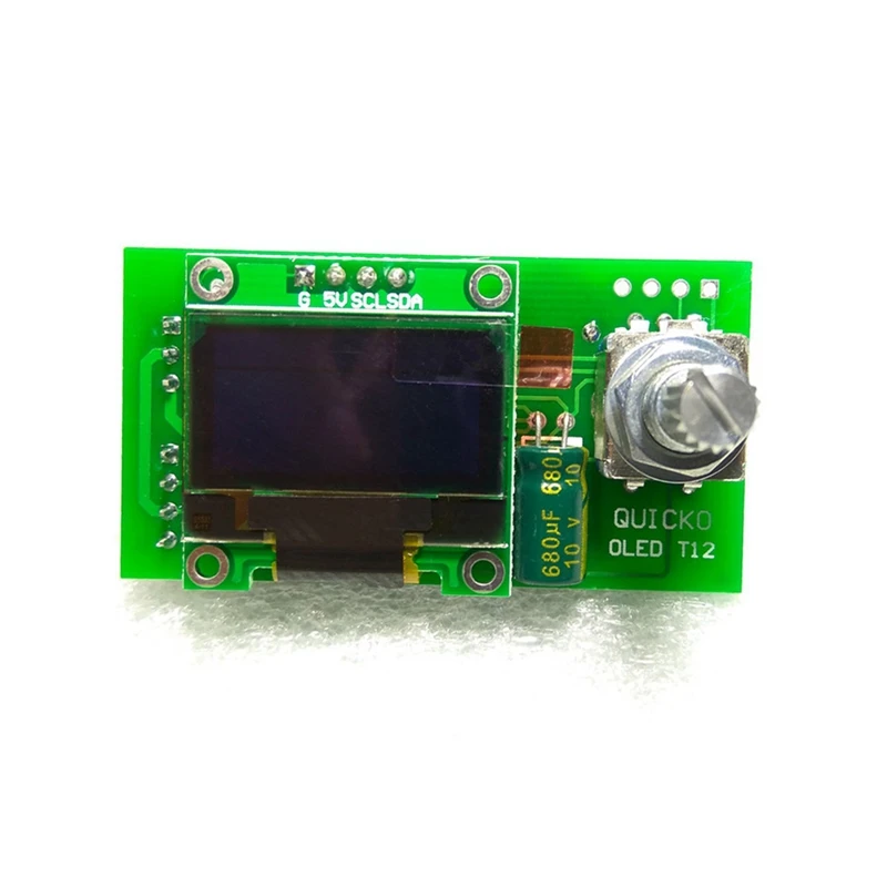 Паяльная станция T12 STC с OLED-контроллером наборы сделай сам ручкой для