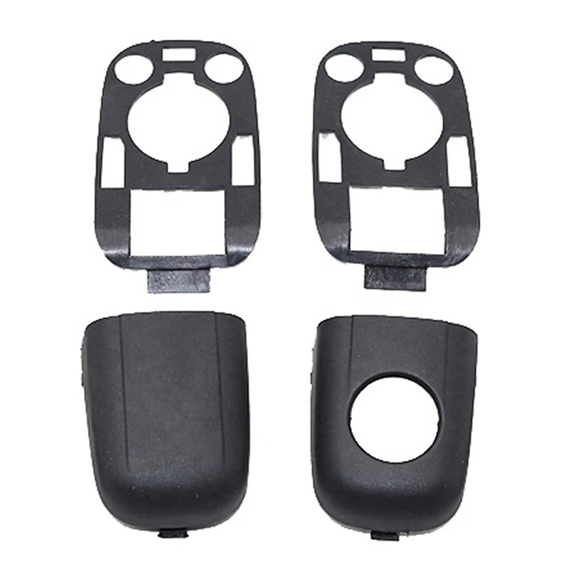 2X Автомобильная дверная ручка Торцевая крышка комплект отделки с пробкой 9101AA для