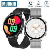 smart watch men 1 32inch screen bluetooth call temperature heart rate sport fitness bracelet smartwatch women for xiaomi huawei