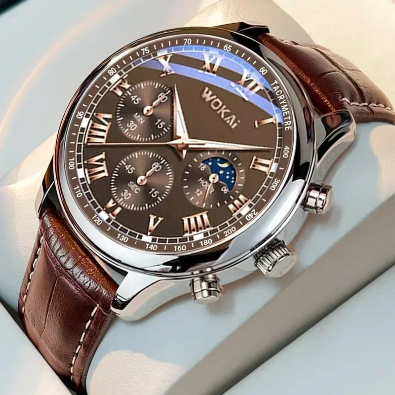 Фото 2024, часы для мужчин, Relojes Para Hombre, роскошные часы, повседневные часы, кварцевые наручные часы для мужчин, лучшие подарки, дешевая цена, Relógio Pulso №1