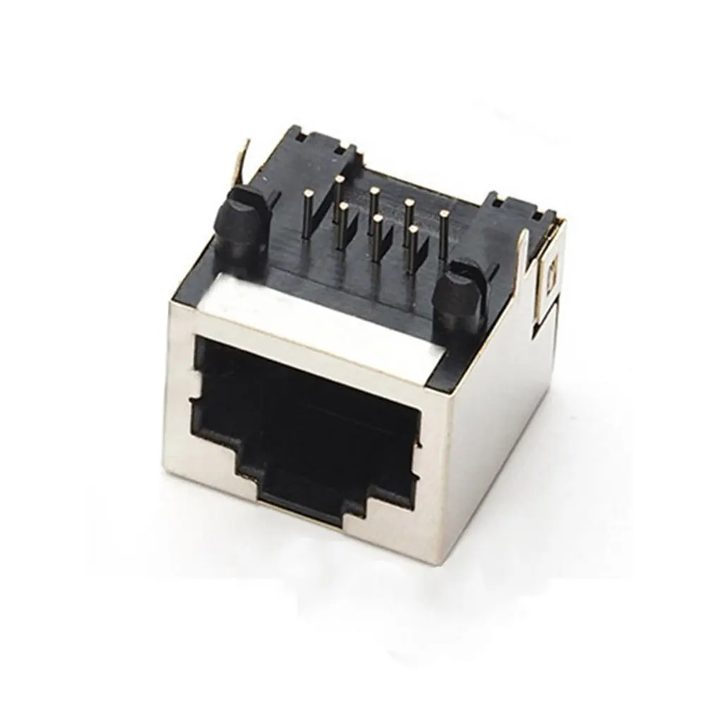 Сетевой интерфейс YUXI RJ45 гнездо без лампы 8P8C разъем для кабеля jack |