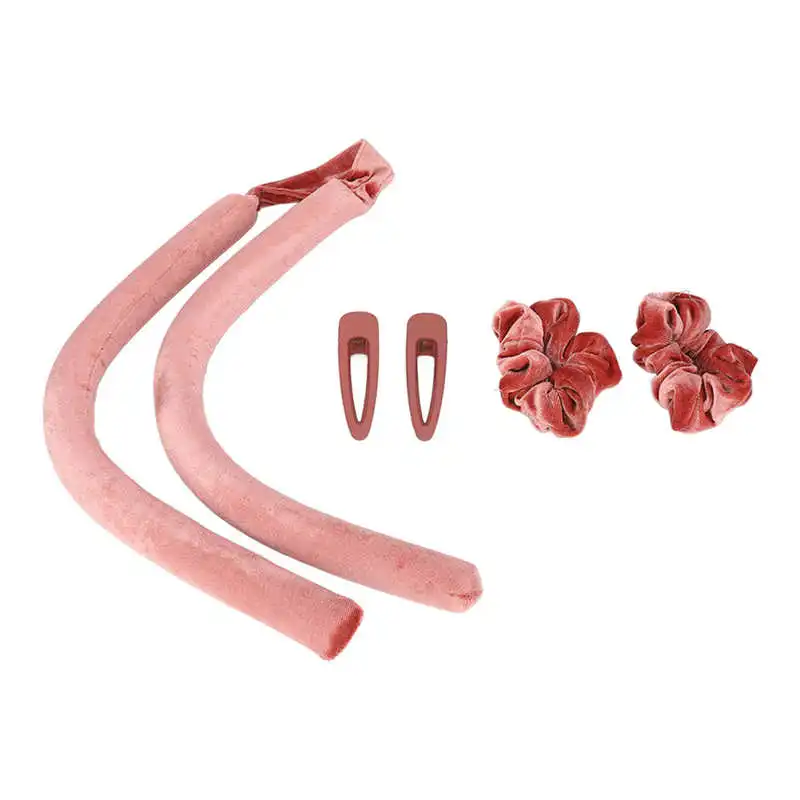 

Плойка для волос, плойка без тепла, мягкий валик для завивки волос из пены, ролик для завивки волос с шпилькой для волос, без нагрева, ролики д...