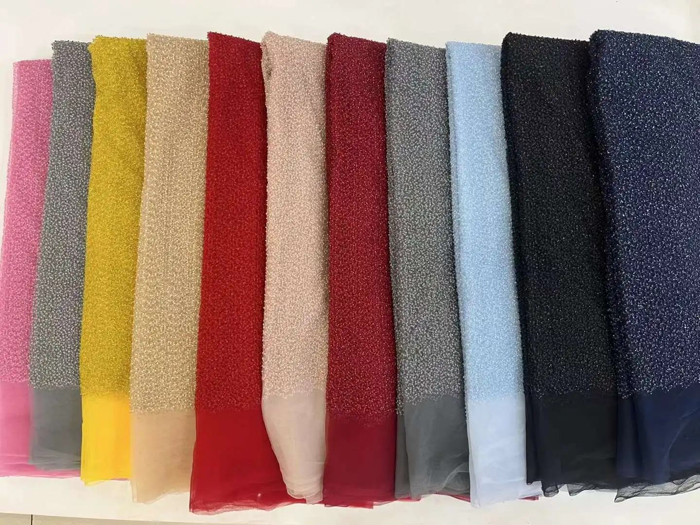 Роскошная африканская кружевная ткань с блестками высокого качества 5 ярдов