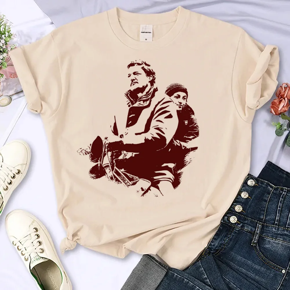 

the Last of Us Pedro Pascal top women anime tshirt girl streetwear 2000s y2k clothes