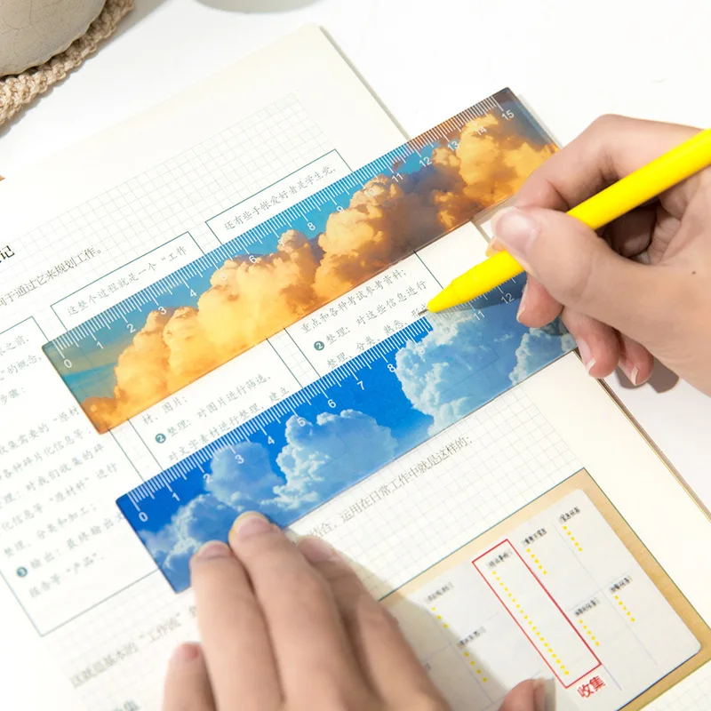 

Линейка многофункциональная в виде облака и Луны, 16 см