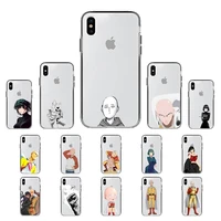 yndfcnb one punch man phone case for iphone 11 12 13 mini pro xs max 8 7 6 6s plus x 5s se 2020 xr case