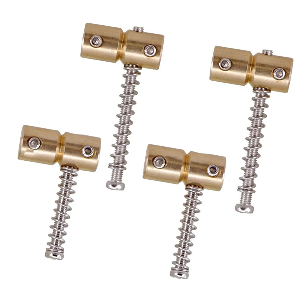 

4Pcs 4String Guitar Bridge Saddles For Electric Guitar Bass Replacement Parts Musical Instruments Bass Bridges Guitar Part