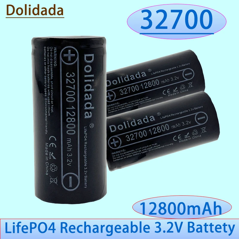 

Аккумуляторная батарея 32700 Lifepo4, 3,2 в, 12800 мАч, подходит для всех видов фотовспышек, фотоосвещения