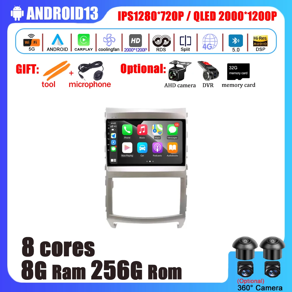 

Android 13 For Hyundai Veracruz ix55 2006-2015 Car Radio 2din Multimedia Video Player Navigation Stereo GPS 2 Din DVD
