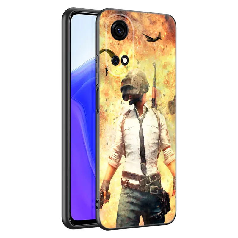 Черный чехол для телефона Hot Game PUBG Honor 70 90 200 Magic 4 5 6 Lite X5 X6A Plus X6 X6S X7A X7B X8 X8A X8B X9 4G X9A X9B 5G