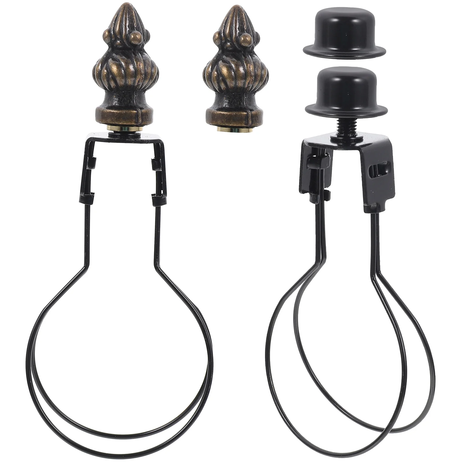 

Lamp Bulb Light Clip Adapter Holder Shade Lampshade Bracketharp Base Round Finial Saddle Horn Table Levellers Shades Brass Floor