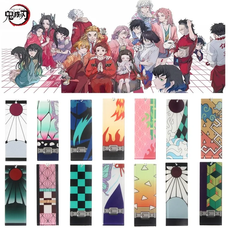 

Anime Acrylic Drop Earrings Demon Slayer Kimetsu No Yaiba Blade Of Ghost Earings For Women Girl Cosplay Jewelry Accessories Gift