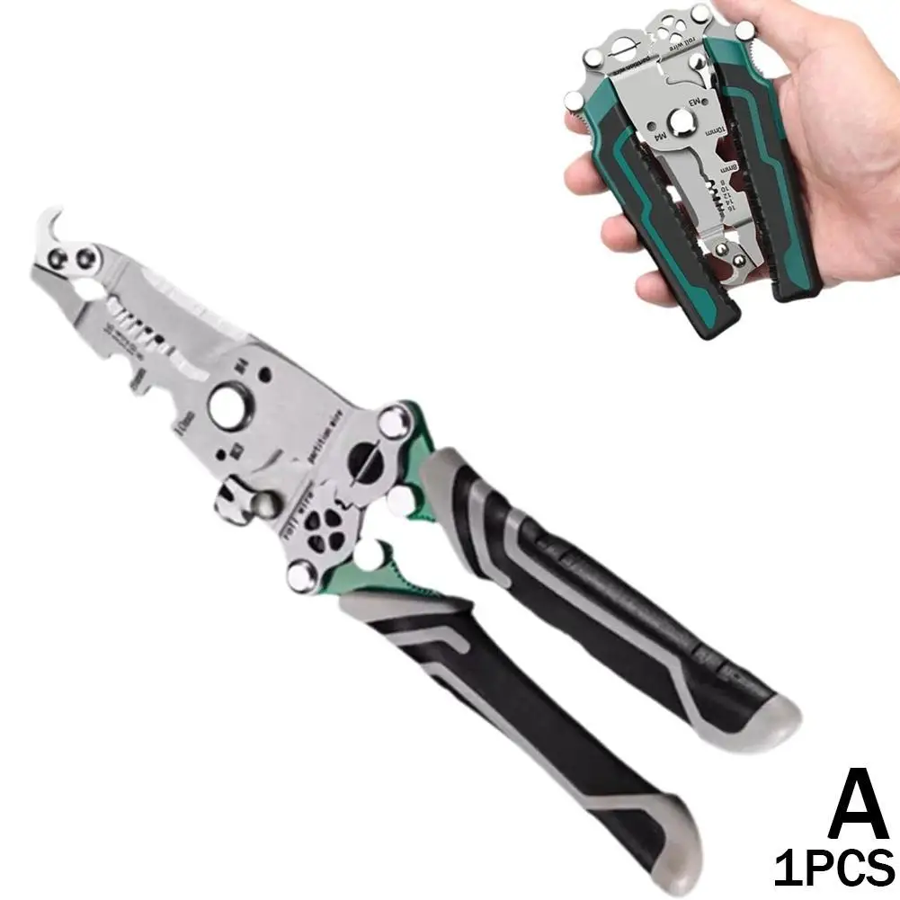 Щипцы для зачистки проводов плоскогубцы удаления корки многофункциональный