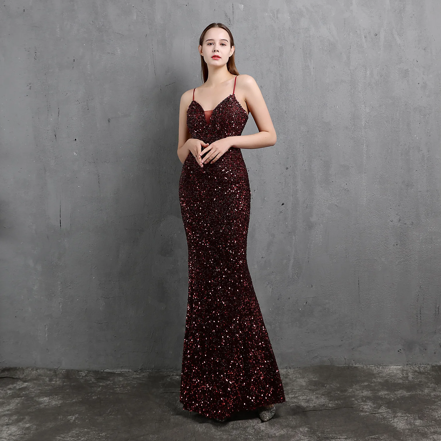 Luxury Designer Evening Party Dresses Women 2022 Elegant Cocktail Prom Formal Maxi Clothes Sexy Sequin Ceremony Birthday Outfits