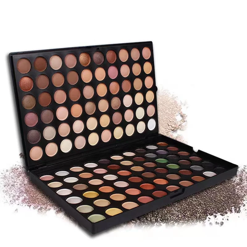 

120-Color Professional Eyeshadow Palette Set Pearlescent Earth Eyeshadow Supernatural Light Makeup Waterproof Makeup