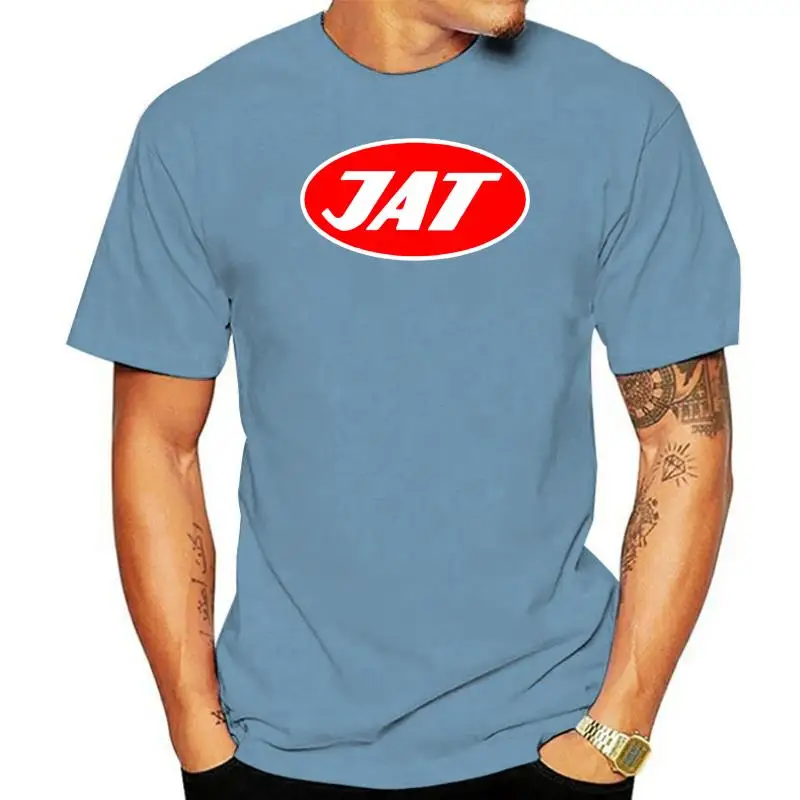 

JAT 80s Retro Logo Yugoslavian Airline Aviation T-Shirt