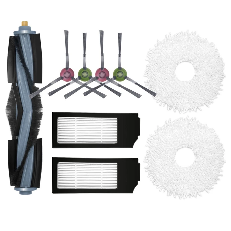 

Сменные фильтры Hepa с основной боковой щеткой, накладки для швабры Для Ecovacs Deebot X1 TURBO / OMNI аксессуары для робота-пылесоса