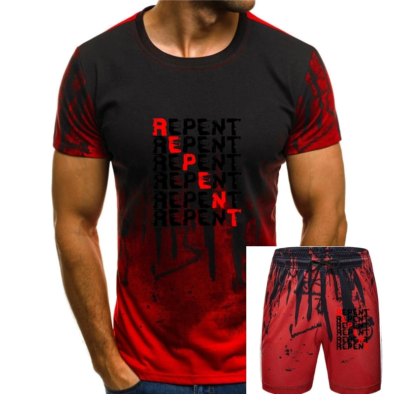 

Men t shirt Jesus Said Repent! tshirts Women t-shirt