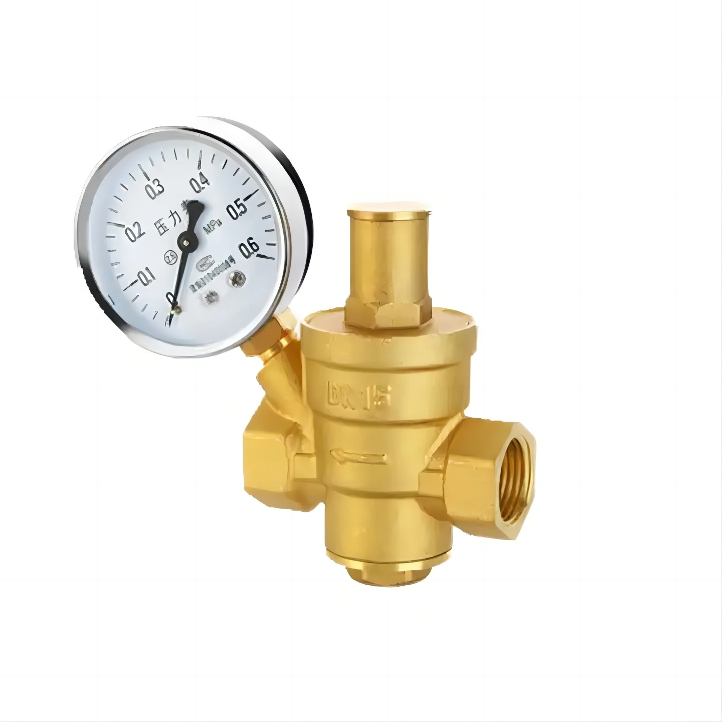 Латунный регулятор давления воды 3/4 дюйма регулируемый предохранительный клапан