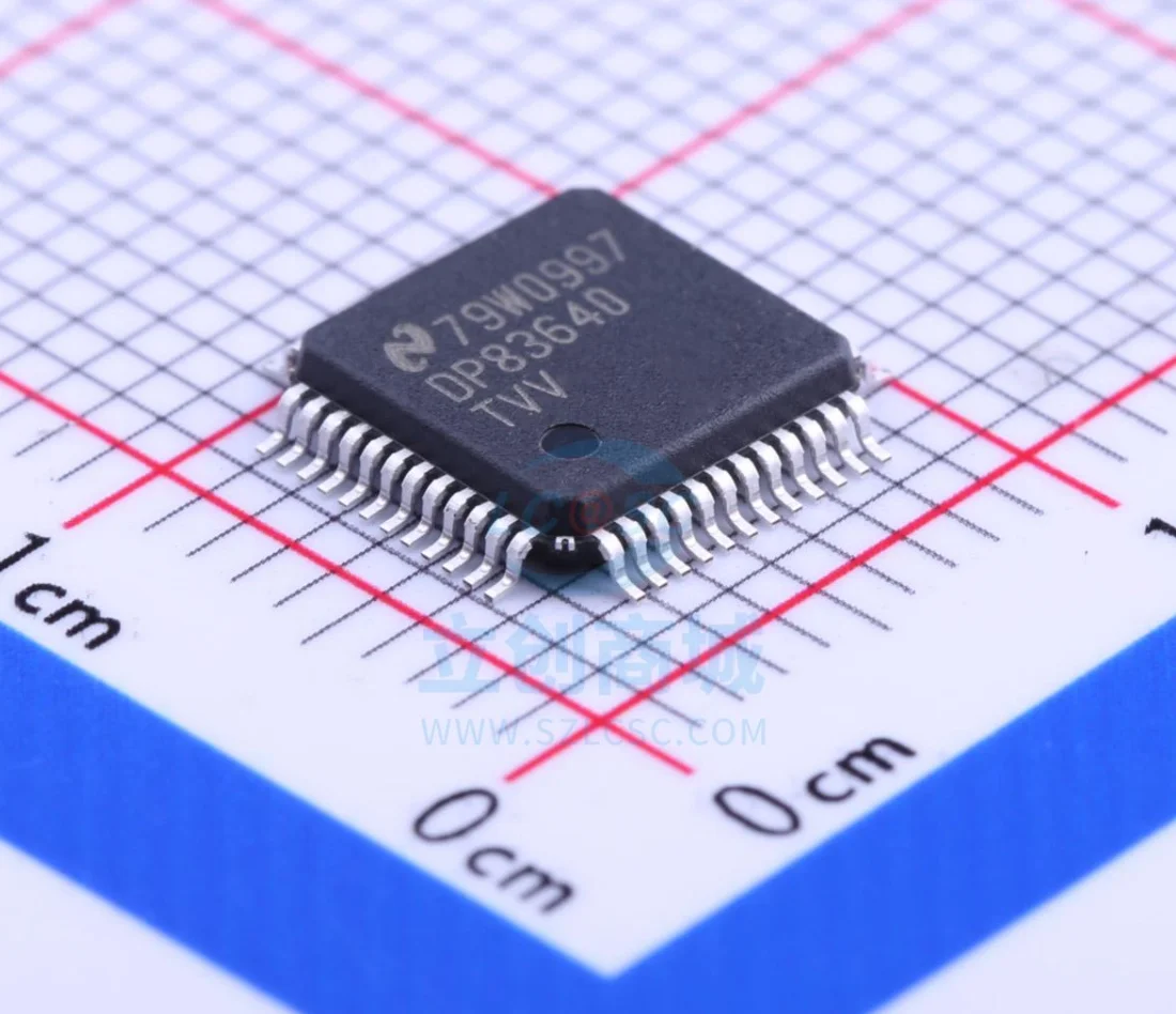 

DP83640TVV/NOPB package LQFP-48 new original genuine Ethernet IC chip