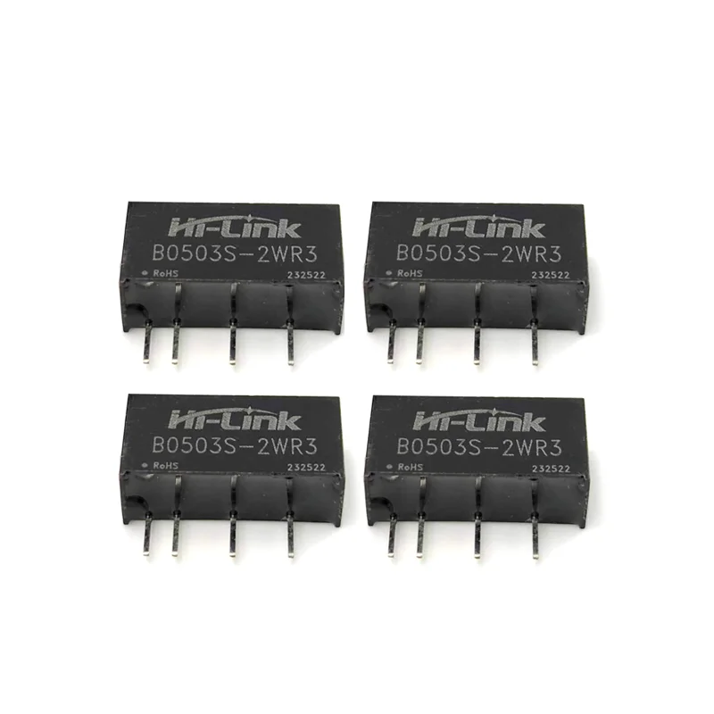 

Hi-Link Free ship 20pcs 5V 2W B0503S-2WR3 Efficiency 90% small volume DC DC isolated switching step down power Supply Module