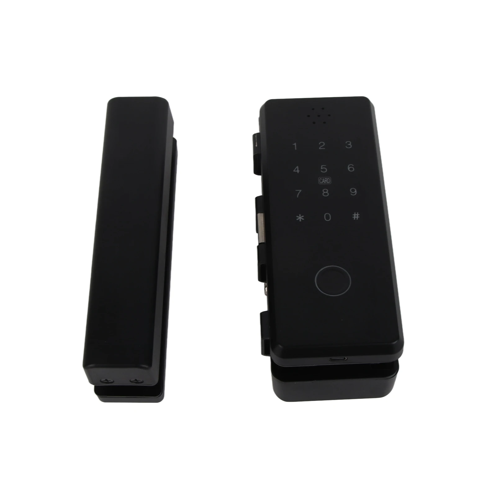 Электронный стеклянный дверной замок Отпечаток пальца Бесключевой вход