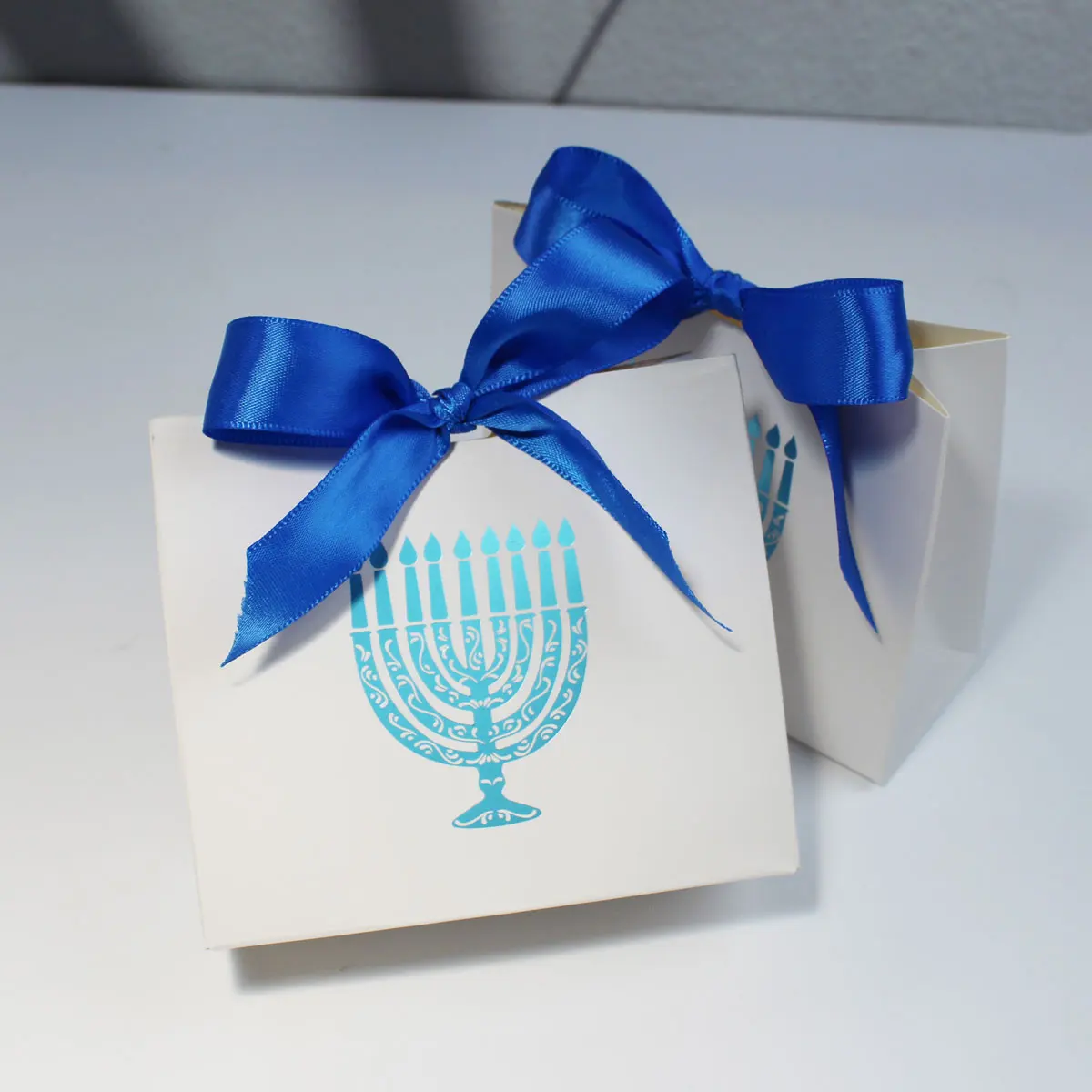 Бумажные подарочные пакеты hanukka для печенья и конфет праздничные украшения