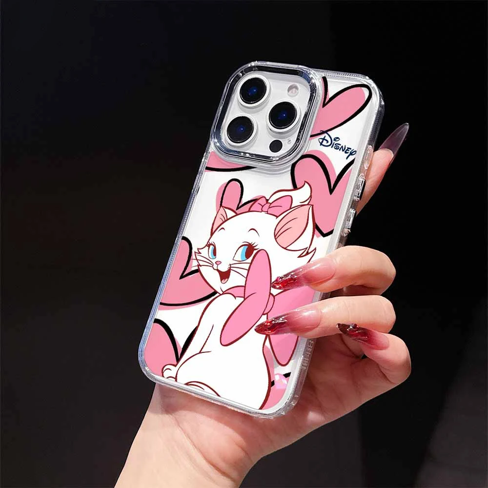 Фото Прозрачный мягкий чехол для телефона Aristo Cats Cute для iPhone 17e, 17, 16e, 16, 15, 14, 13, 12, 11 mini, Pro Max, X, XSMAX, 8, 7, Air Plus №2