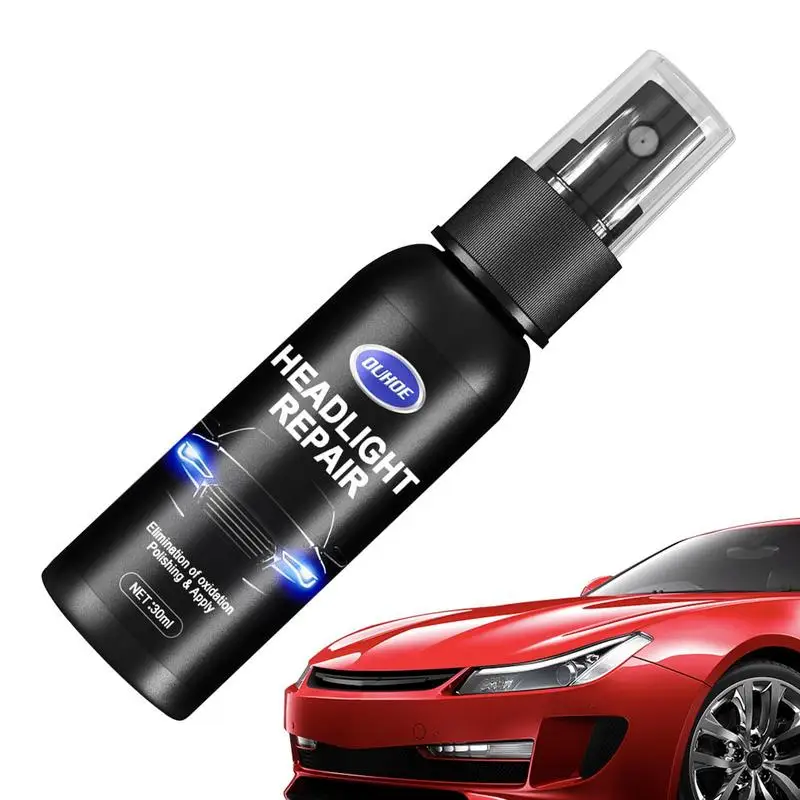 

Headlight Restore Solution 30ml Non-Sticky Automotive Transparent Restore Solution Automotive Repair Agent With Strong Adhesion