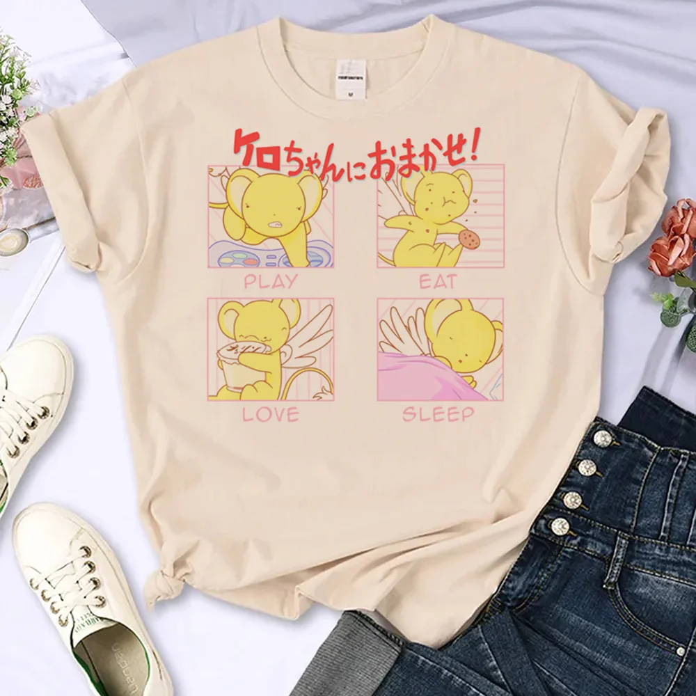 

Cardcaptor Sakura t-shirts women funny tshirt female harajuku clothing