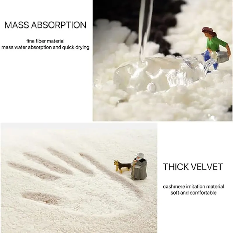 Необычная обувь ковер милые прикроватные ботинки с героями мультфильмов для