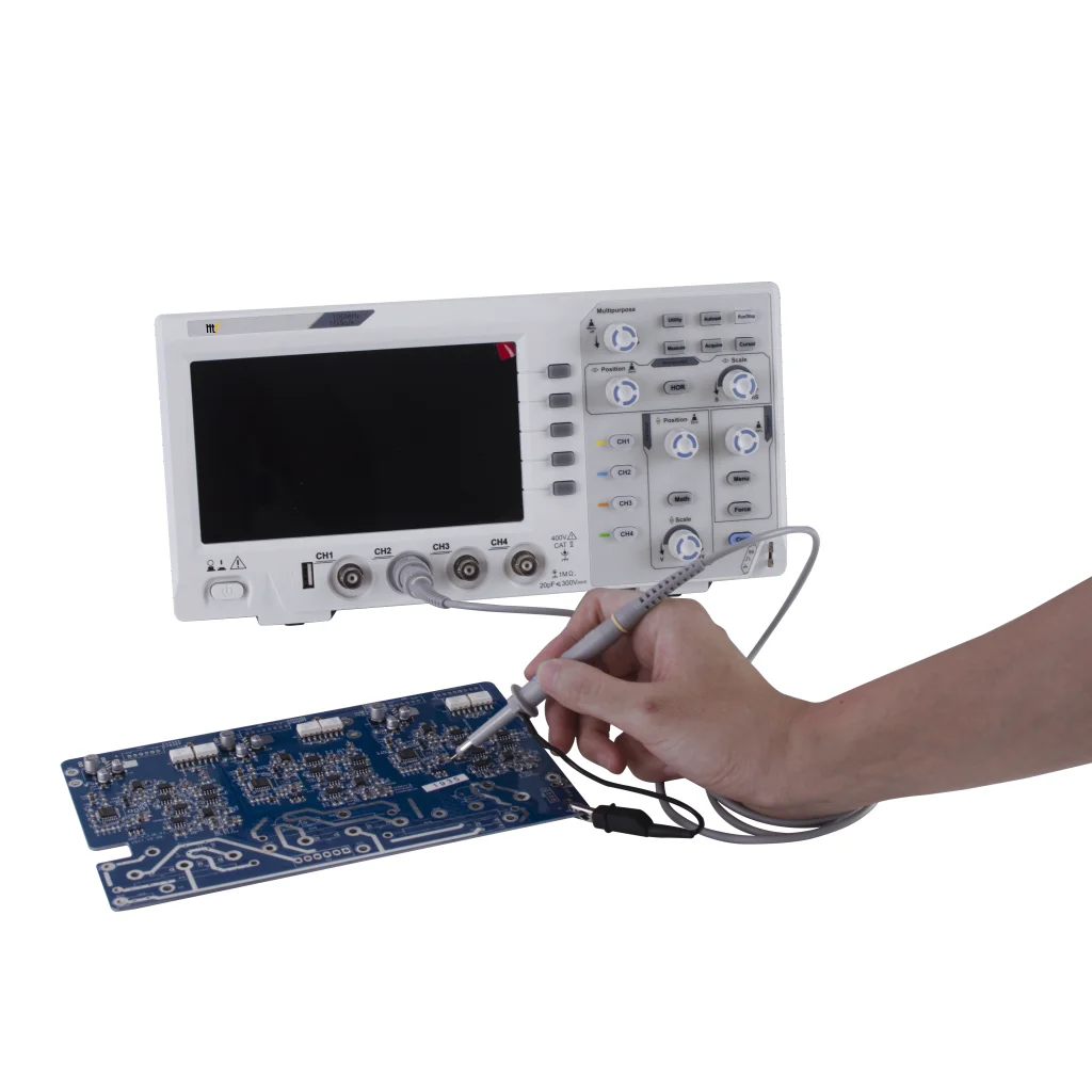 

Digital tablet oscilloscope 4 channel 100M bandwidth 1GS sampling rate mini tablet digital oscilloscope oem odm obm