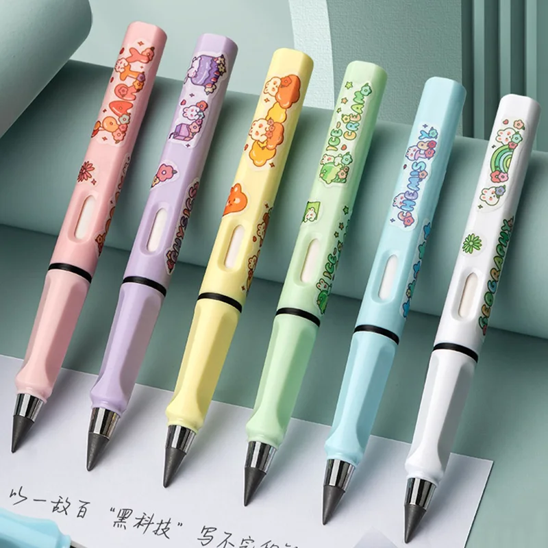 With Rabbit Pattern Cheap Cute Pencils For Kids Kawaii Stationery School Supplies Novelty Gifts