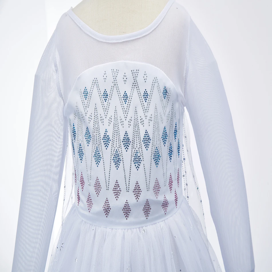 Платье для девочки Эльза принцесса Хэллоуин косплей костюм детей карвинальные