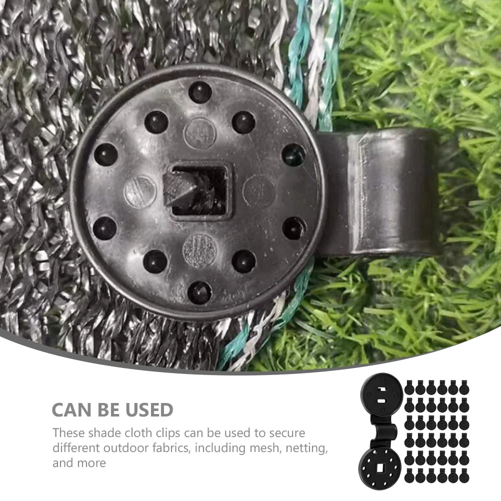 20 шт. зажимы для тента тканевые садовой сетки пластиковые солнцезащитные ручки с
