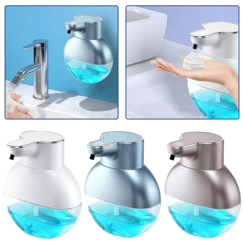 

Automatic Sensing Foaming Soap Dispenser Touchless Rechargeable Infrared Motion Sensor Hand Sanitizer for Bathroom Countertop
