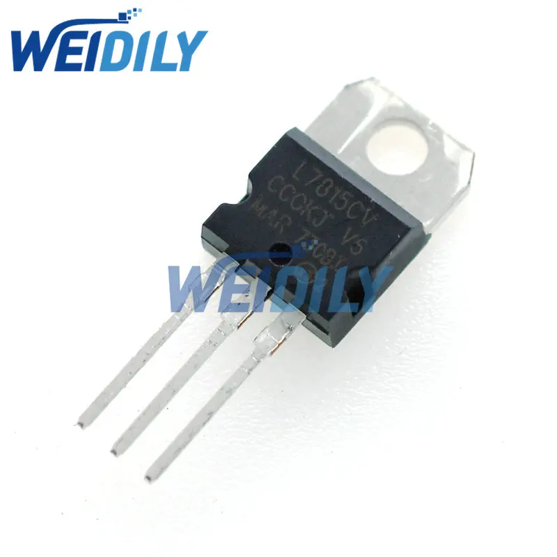 

10PCS/Lot New L7815 L7815CV 7815 Three Terminal Voltage Regulator Triode Transistor TO-220 Wholesale Electronic