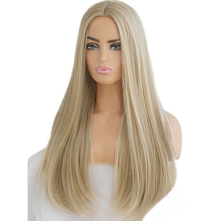 Парики Для костюма пепепельный блонд термостойкие синтетические волосы длинные