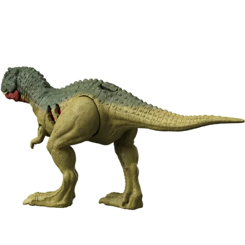 Модель Mattel Jurassic World GWN17 Dominion Quilmesaurus Extreme Damage Dinosaur / Battle Scars Action Button with DNA Code on - Модель Mattel Jurassic World GWN17 Dominion Quilmesaurus Extreme Damage Dinosaur / Боевая кнопка с ДНК-кодом.