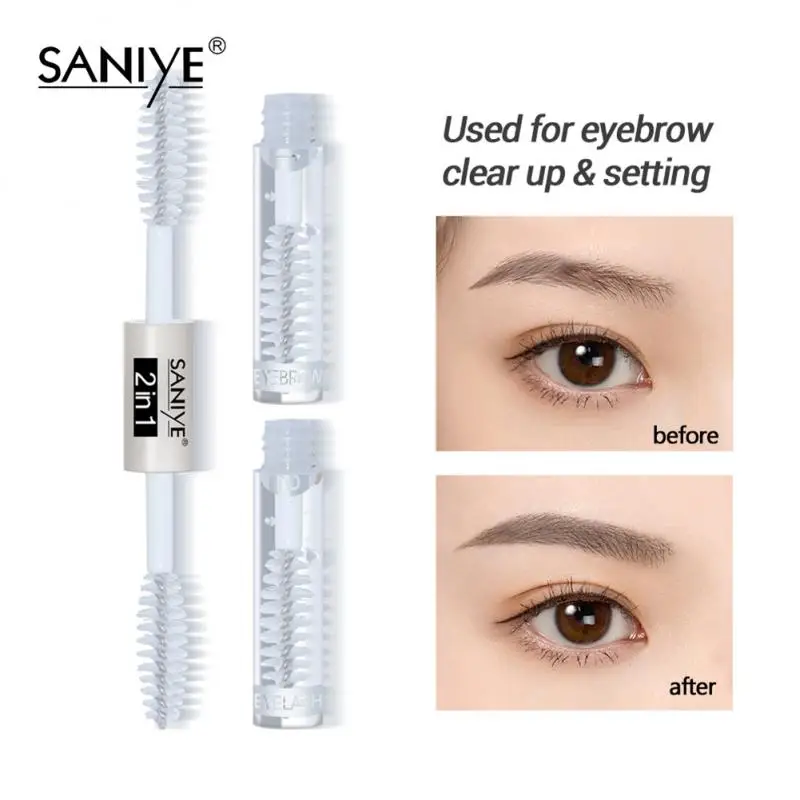 

Клей для бровей и ресниц 2 в 1, водостойкий, стойкий, натуральный макияж бровей, фотоклей для макияжа глаз