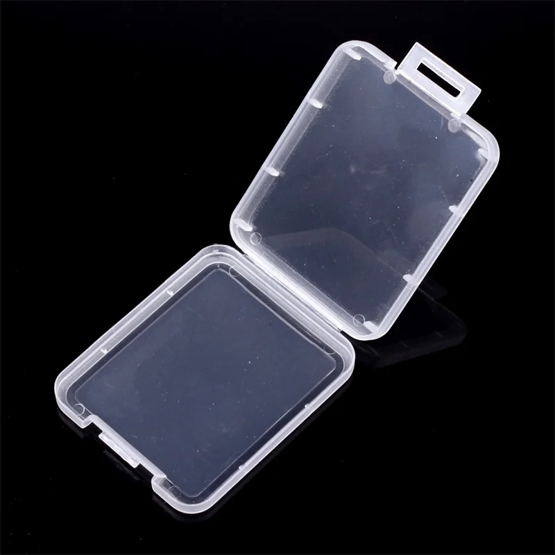 

5000pcs/lot Transparent CF card Box Clear Plastic Memory Card Case Flash Card Case Storage Box Case for CF Card