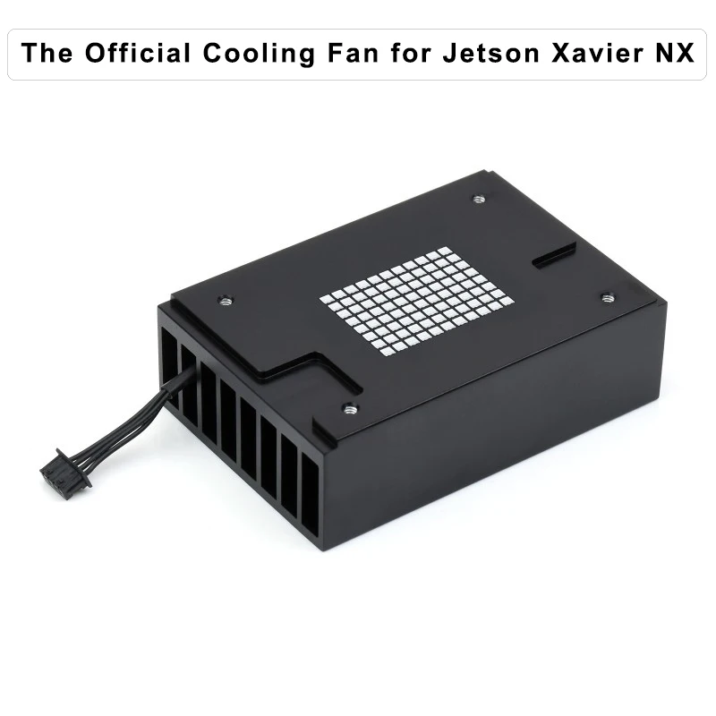 

The Official Cooling Fan for Jetson Xavier NX Speed-Adjustable with Elastic Bracket Height-Limited Screws Aluminum Alloy Case