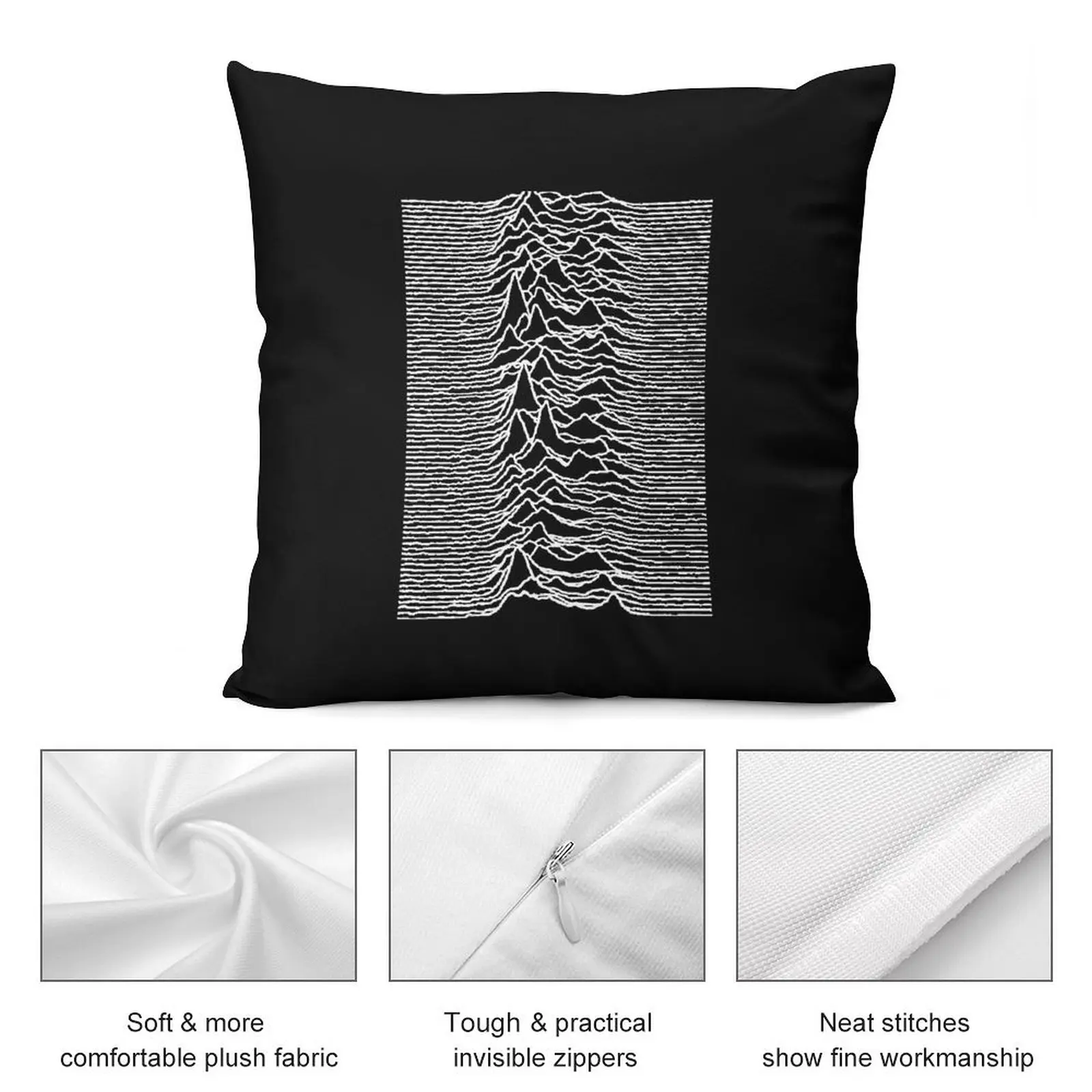 Неизвестные удовольствия роскошная декоративная подушка для гостиной наволочка